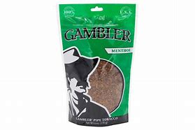 PIPE TOBACCO - GAMBLER 6OZ MENTHOL